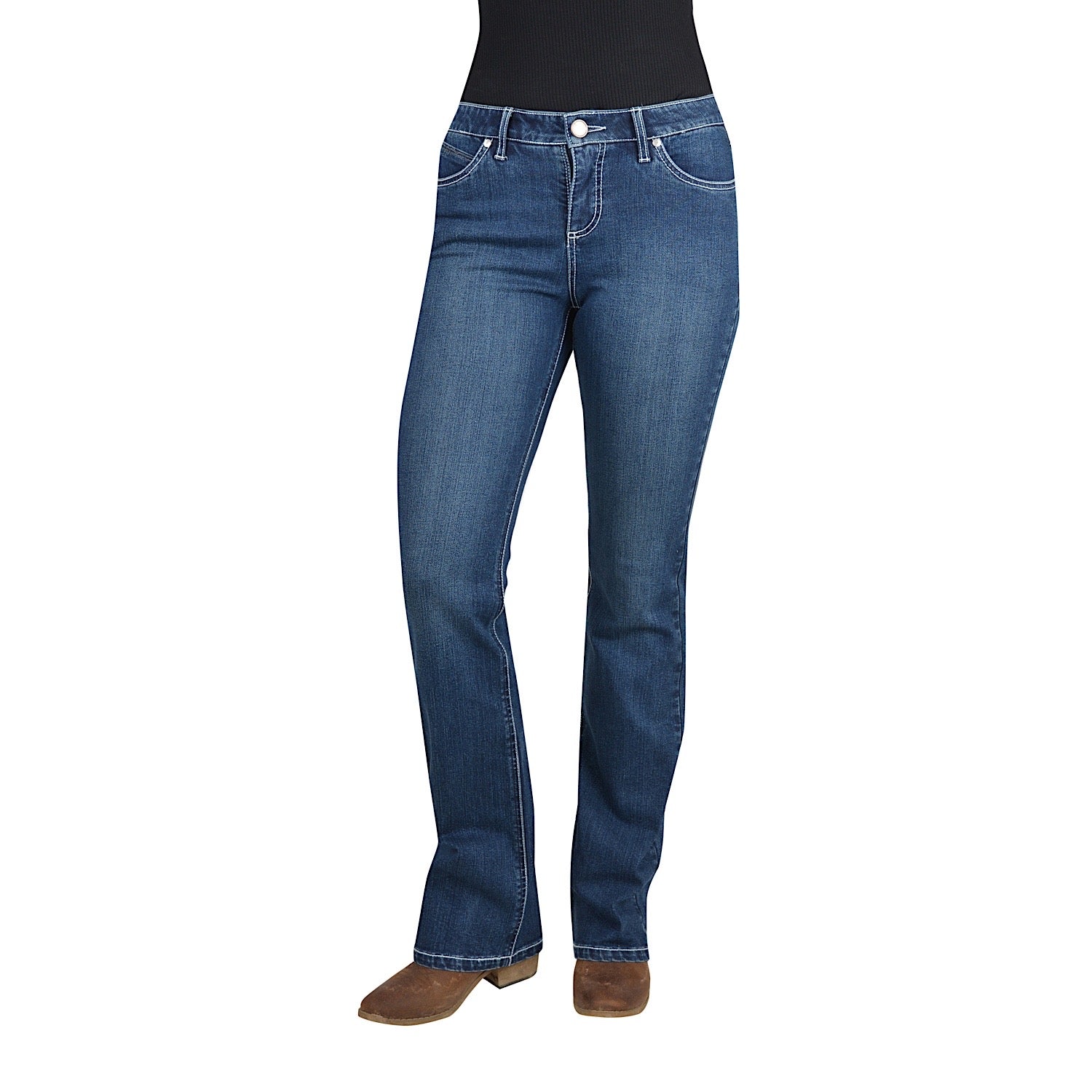 Wrangler Jeans - Q-Baby - Boot Cut Jeans - Booty Up