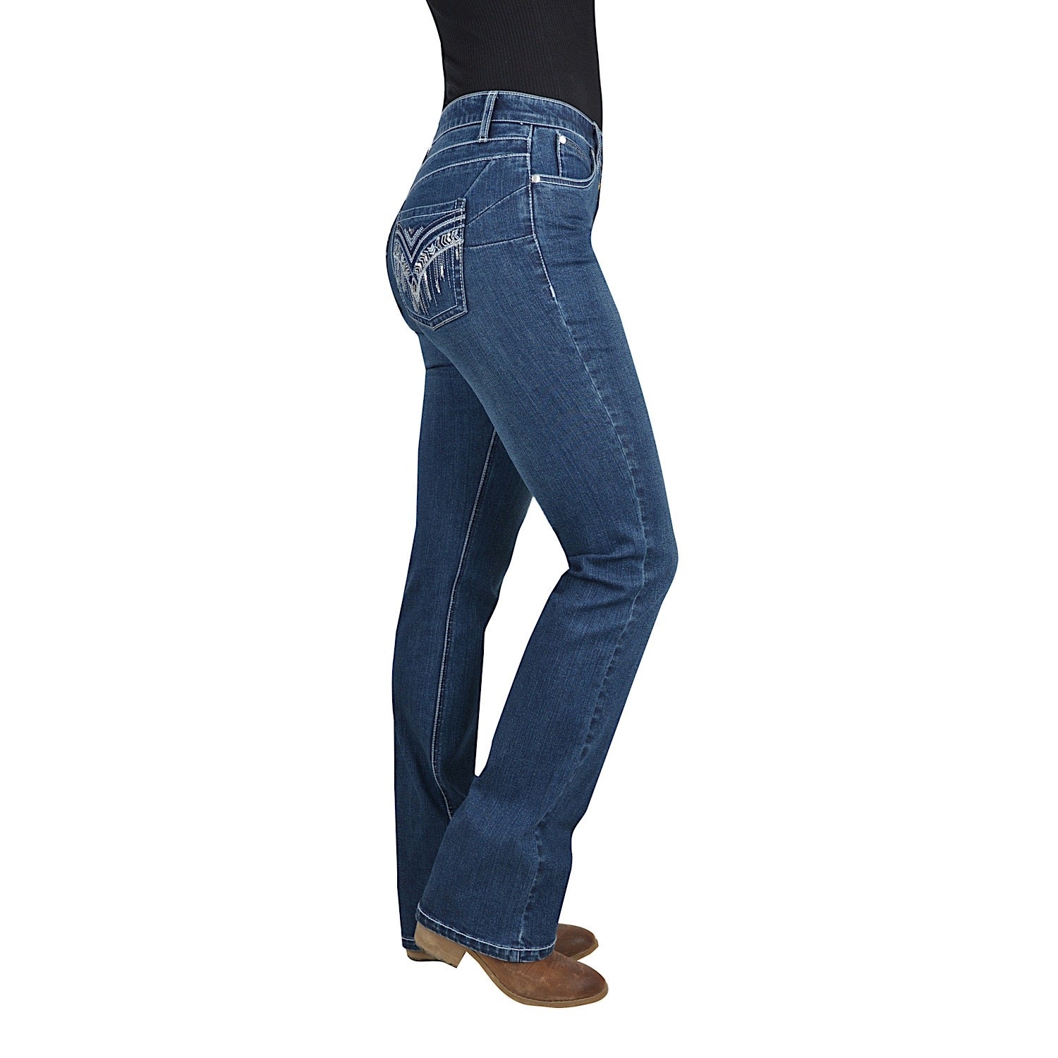 Wrangler Jeans - Q-Baby - Boot Cut Jeans - Booty Up