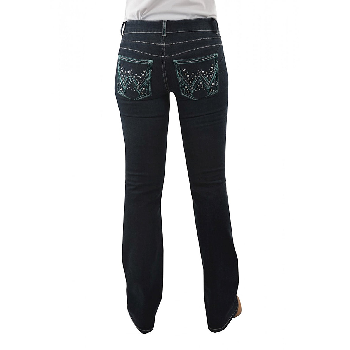 Wrangler Women's Mid Rise Jean - Jewel Blue