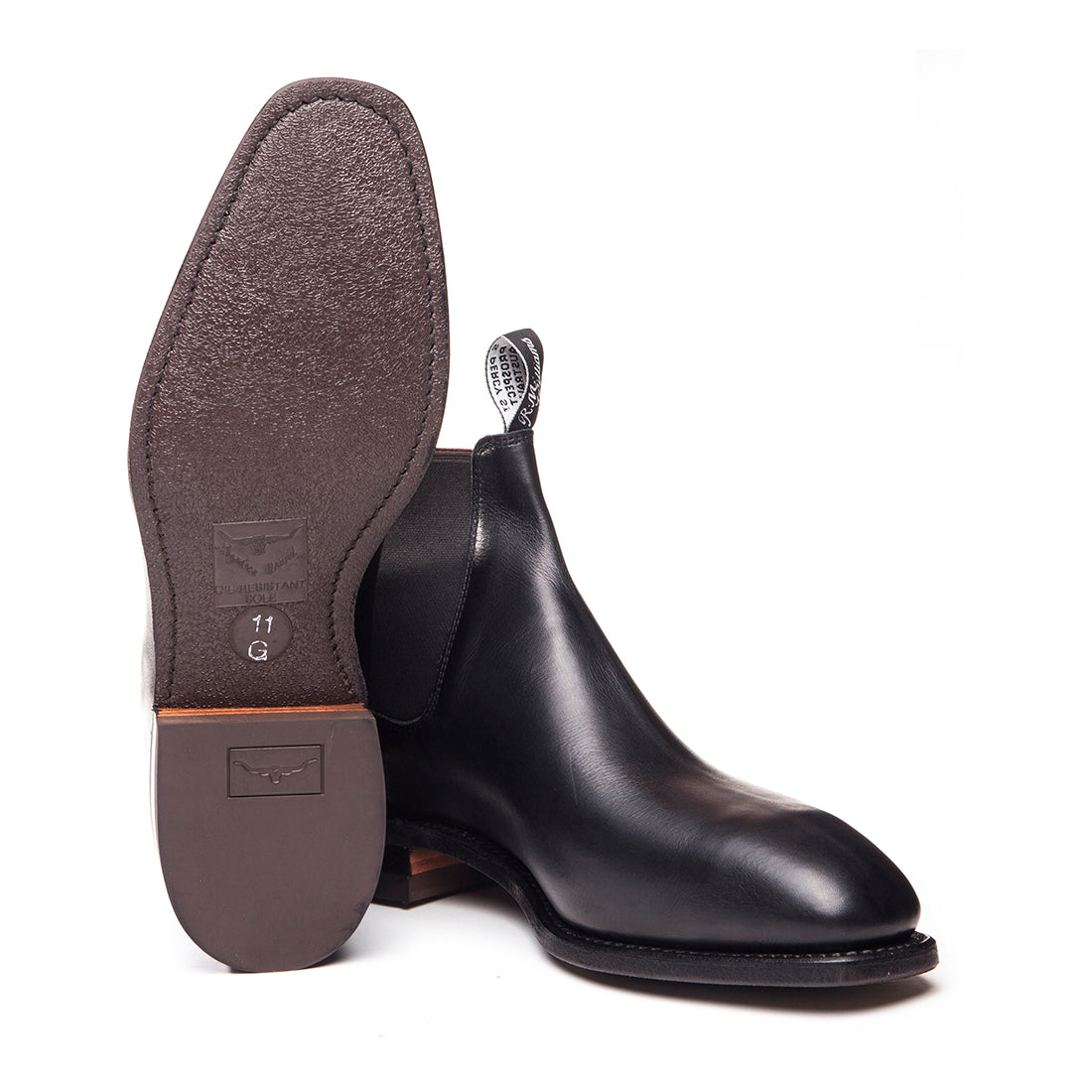 R.M. Williams Comfort Craftsman Yearling - Black
