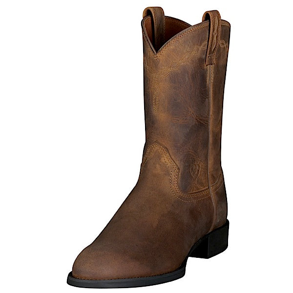 Buy Ariat Kids Heritage Roper Boot Distressed Brown The Stable Door