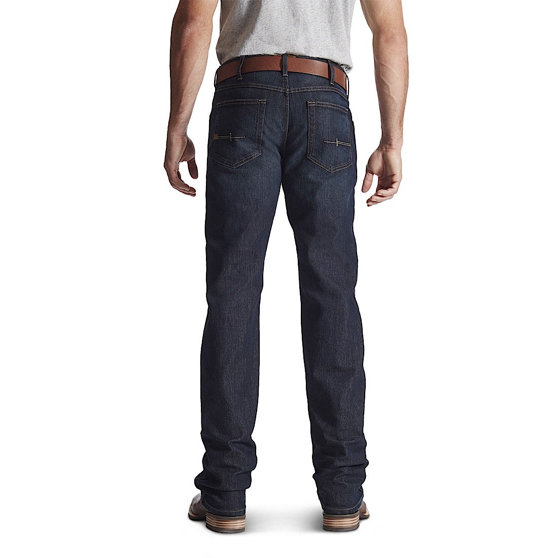 Ariat Men's Rebar M5 Durastretch Basic Slim Fit Straight Leg Jean Blackstone