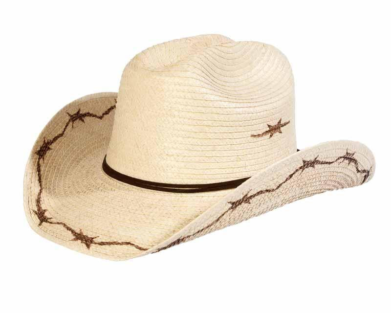 Sunbody Hats Kids Cattleman Barbed Wire