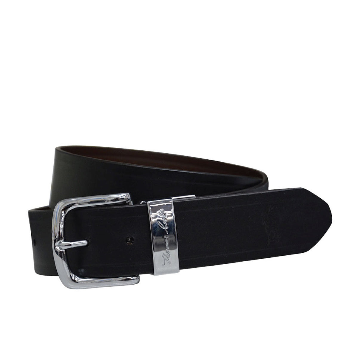 Thomas Cook Signature Reversible Belt Silver/Black/Brown