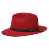 Thomas Cook Jagger Wool Felt Hat Red